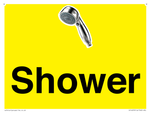 Shower Dementia Friendly Yellow 